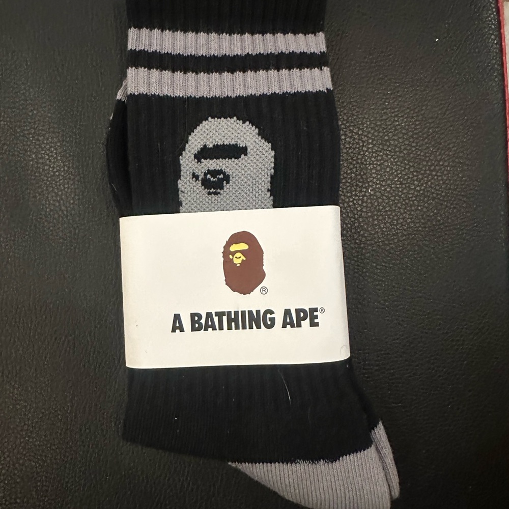 Black Bape socks